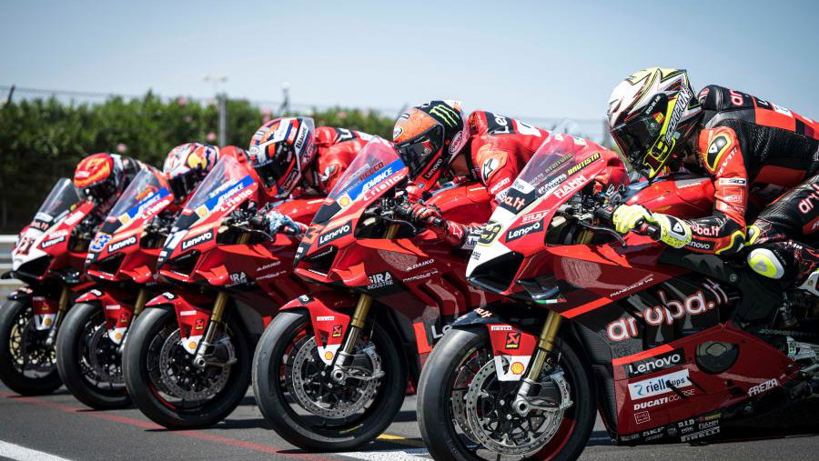 Ducati riders MotoGP and WorldSBK 